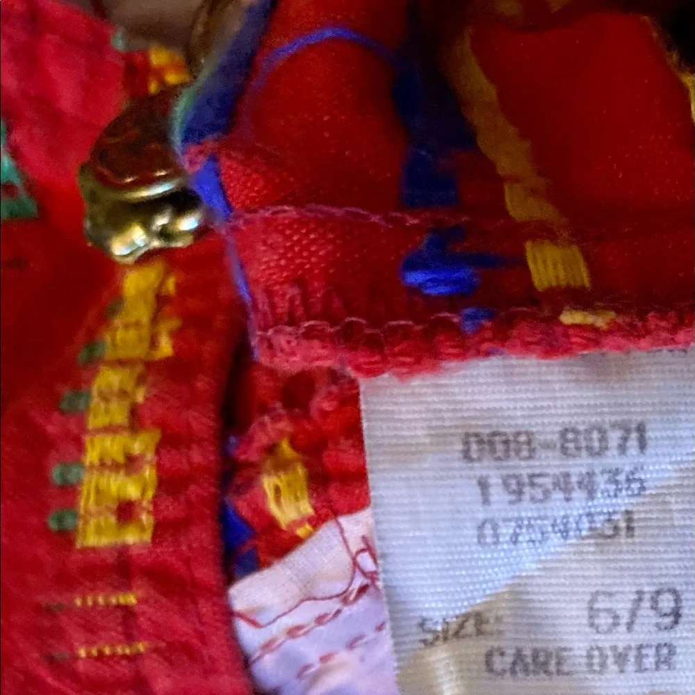 Vintage made in the USA Oshkosh train overalls 6-9 months htf rare - Picture 5 of 6